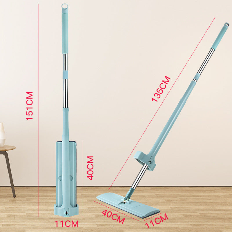 Lazy Hand-free Flat Mop Wet And Dry Mop Absorbent Mop Rotating Mop Mop Flat Push Artifact