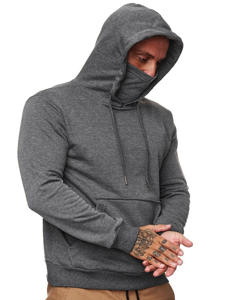 Sportswear Men's Sweater Hooded Long Sleeved T-Shirt Call Of Duty Men's Sweater Mask