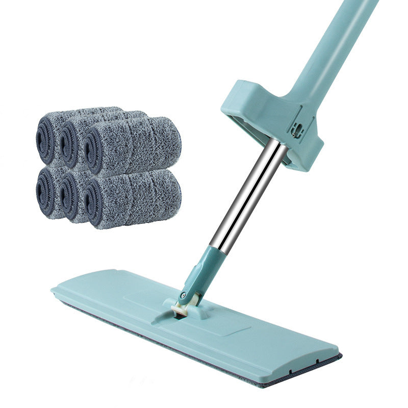 Lazy Hand-free Flat Mop Wet And Dry Mop Absorbent Mop Rotating Mop Mop Flat Push Artifact