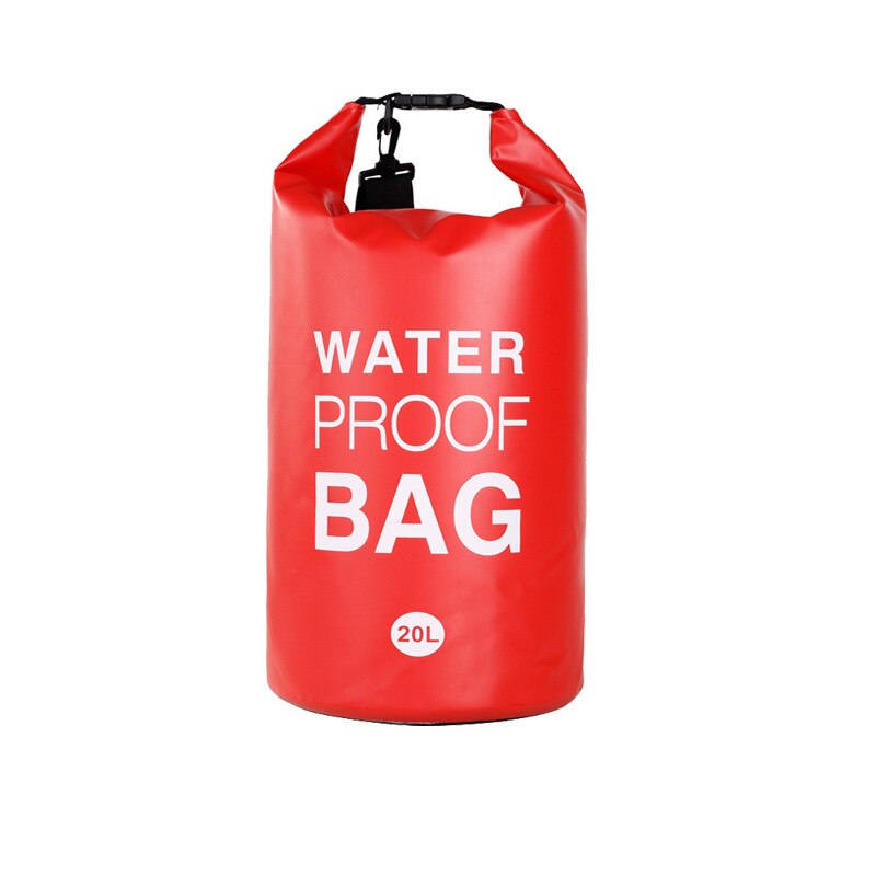 Outdoor Sports Upstream Package Portable PVC Swimming Drifting Storage Bag Single Shoulder Durable Waterproof Bag