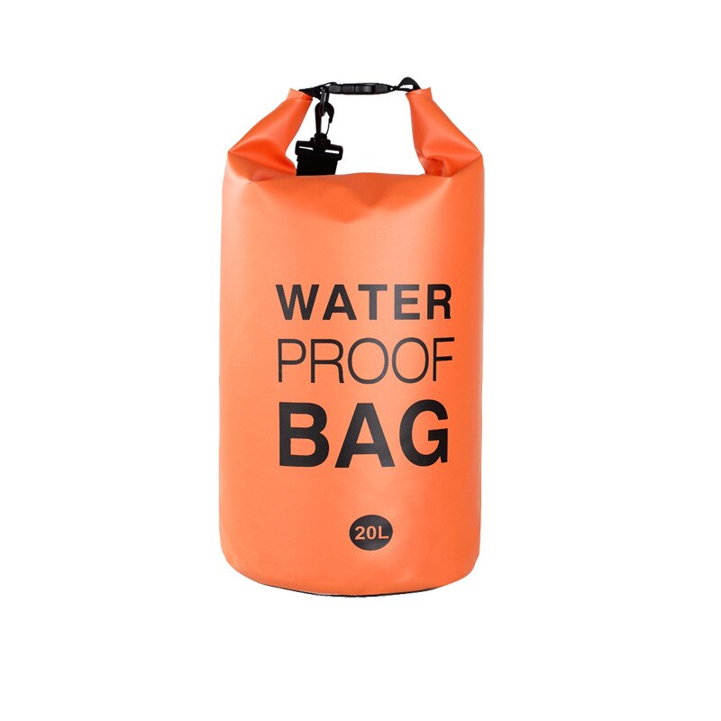 Outdoor Sports Upstream Package Portable PVC Swimming Drifting Storage Bag Single Shoulder Durable Waterproof Bag